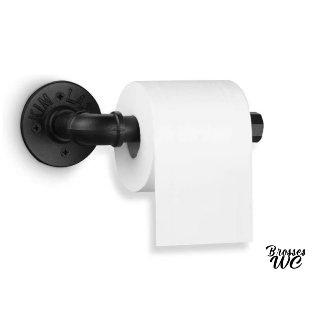Porte-rouleau wc industriel brut