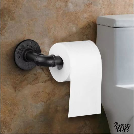 Porte-rouleau wc industriel brut