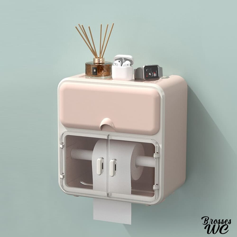 Porte-rouleau wc mural moderne