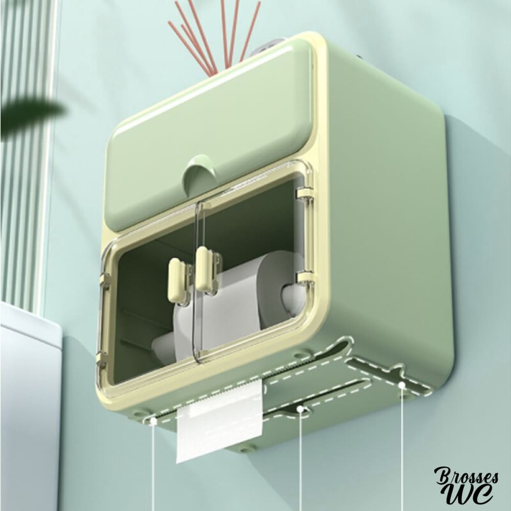 Porte-rouleau wc mural moderne