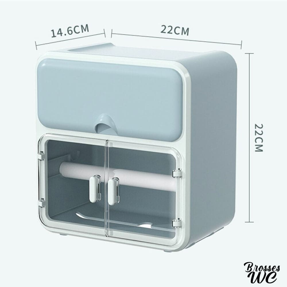 Porte-rouleau wc mural moderne