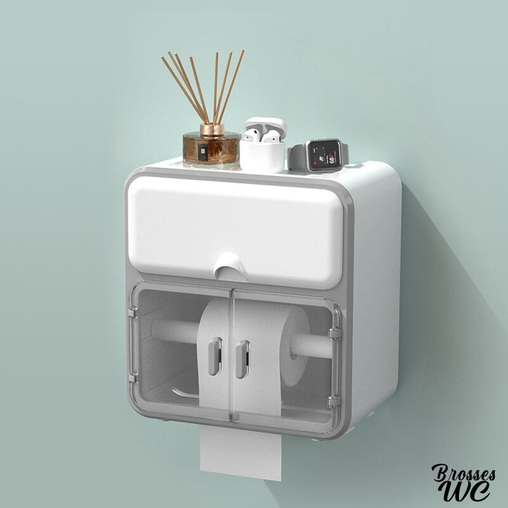 Porte-rouleau wc mural moderne
