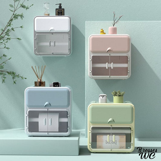 Porte-rouleau wc mural moderne