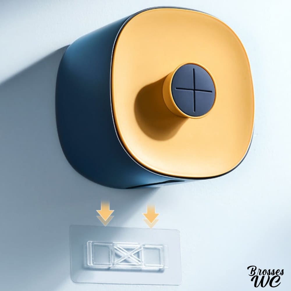 Porte-rouleau wc sans perçage astucieux