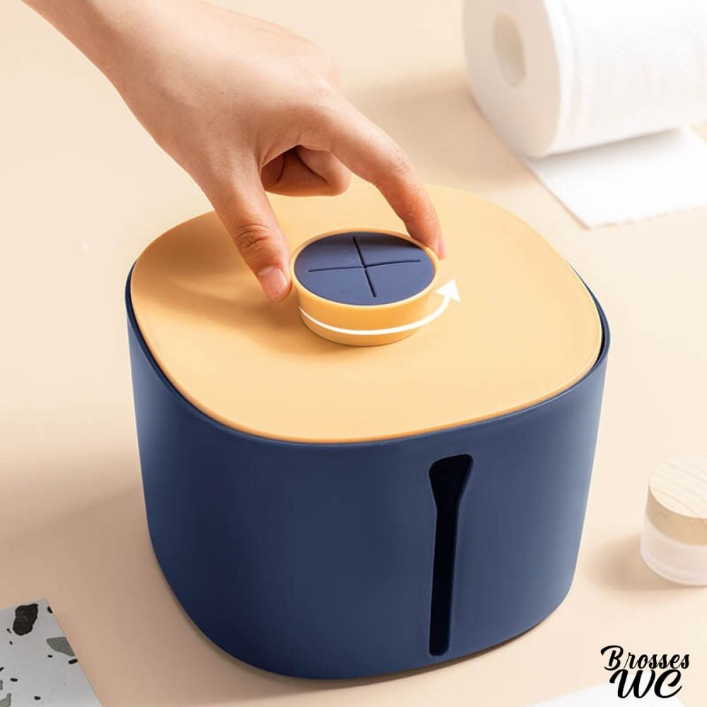 Porte-rouleau wc sans perçage astucieux