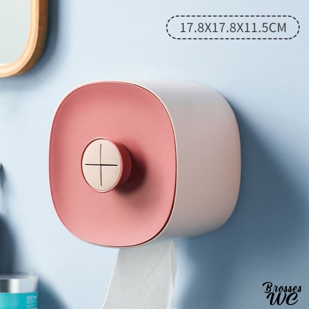 Porte-rouleau wc sans perçage astucieux