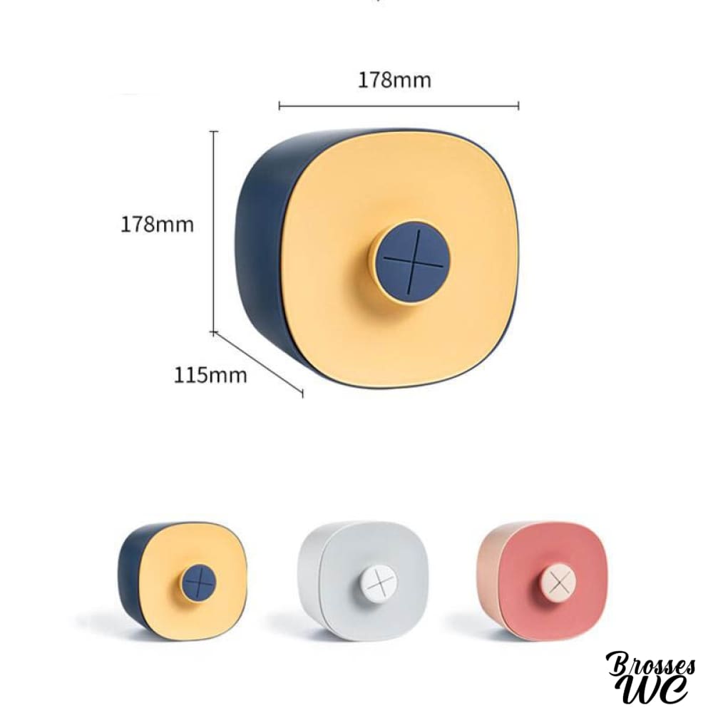 Porte-rouleau wc sans perçage astucieux