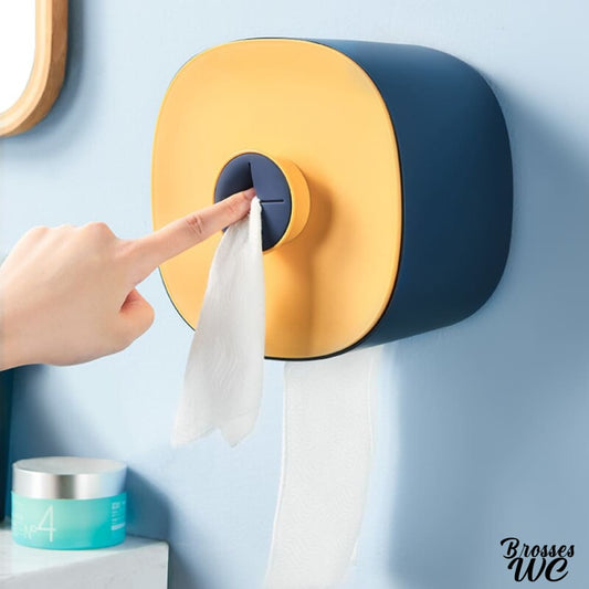 Porte-rouleau wc sans perçage astucieux