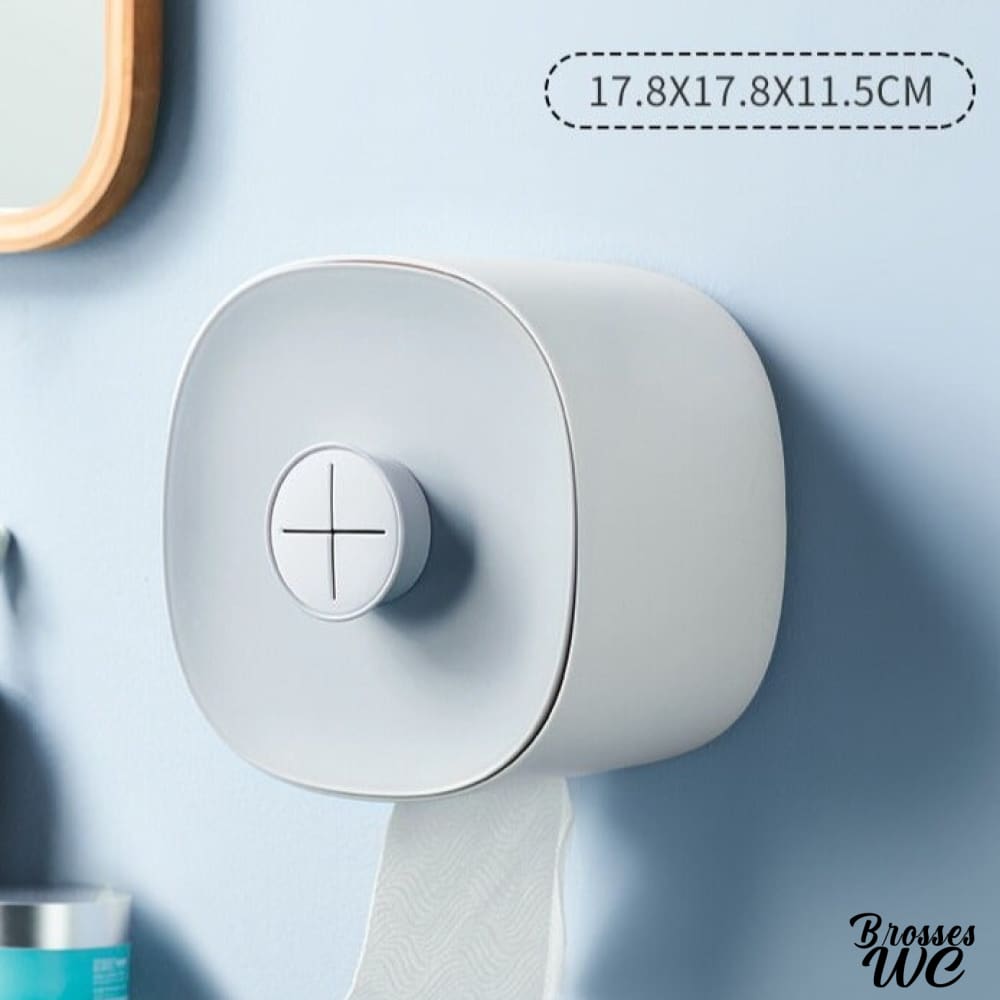 Porte-rouleau wc sans perçage astucieux