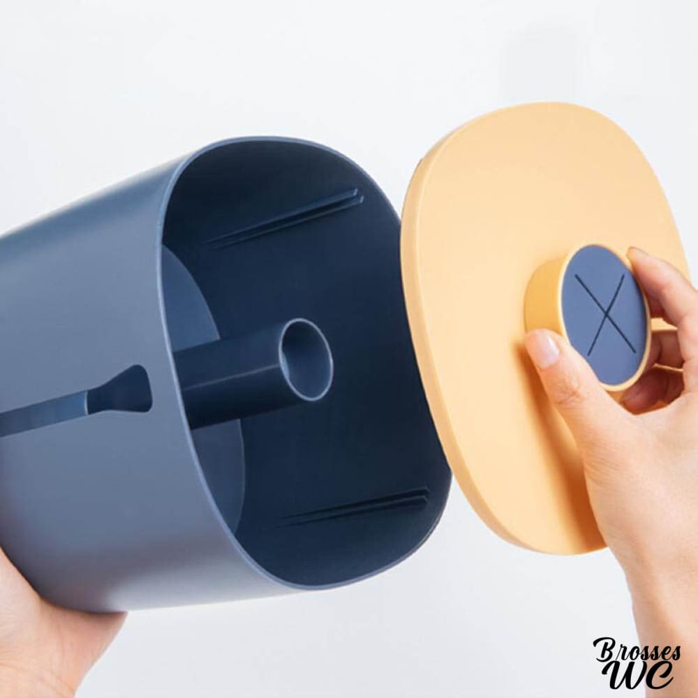 Porte-rouleau wc sans perçage astucieux