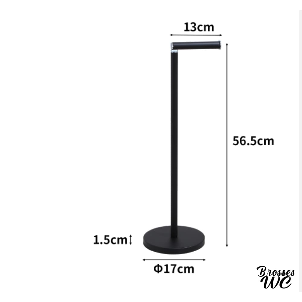 Porte-rouleau wc sur pied robuste