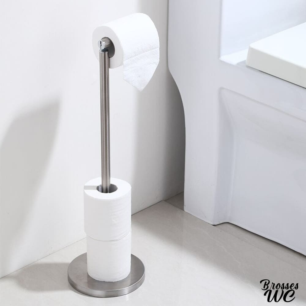 Porte-rouleau wc sur pied robuste
