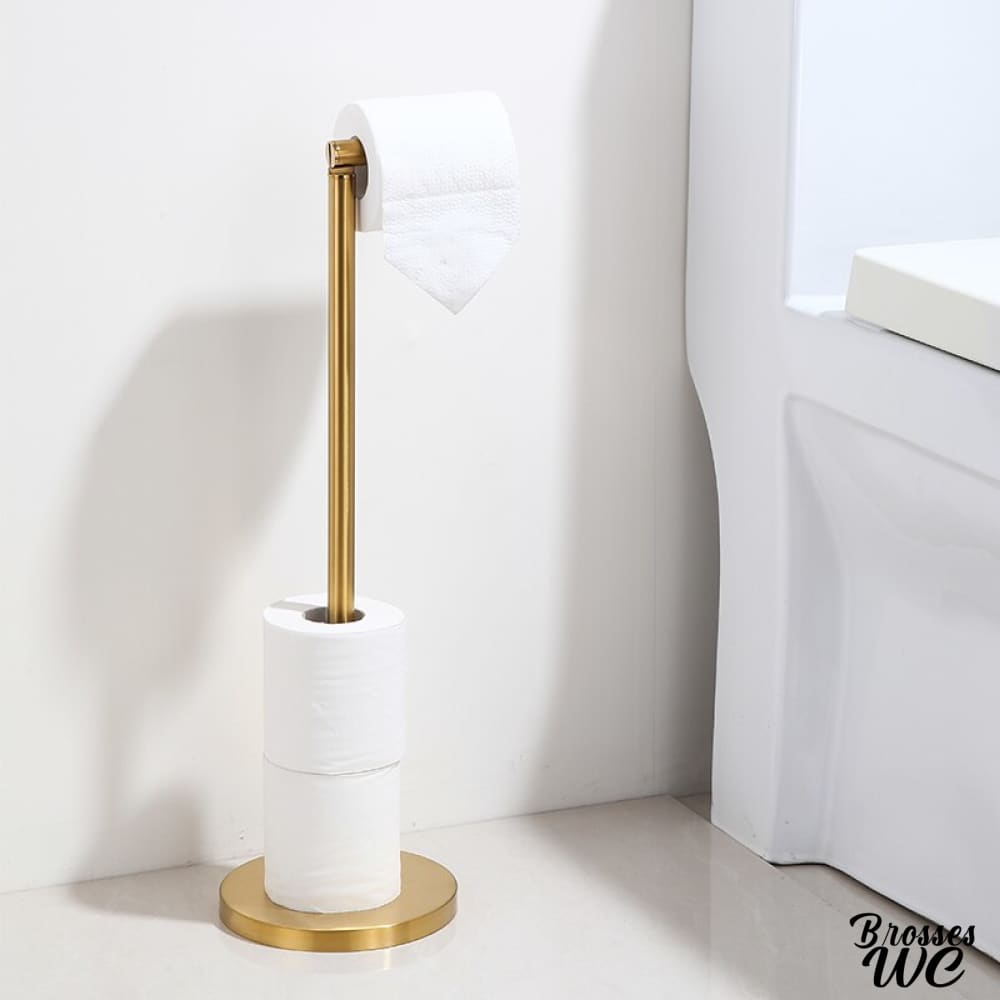 Porte-rouleau wc sur pied robuste