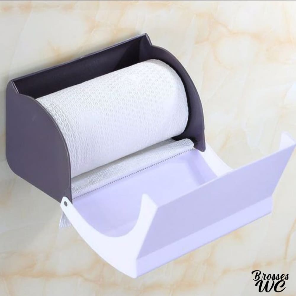 Porte-rouleaux wc fleuri poétique