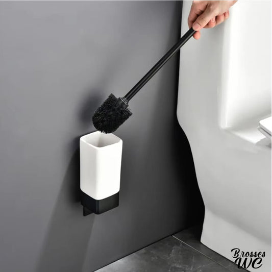 Pot brosse wc céramique artistique