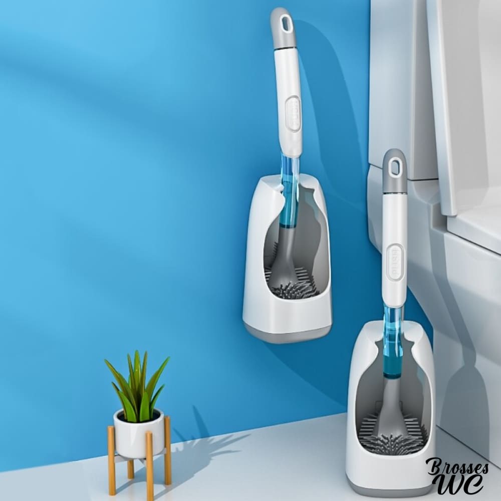Brosse wc bronze vintage