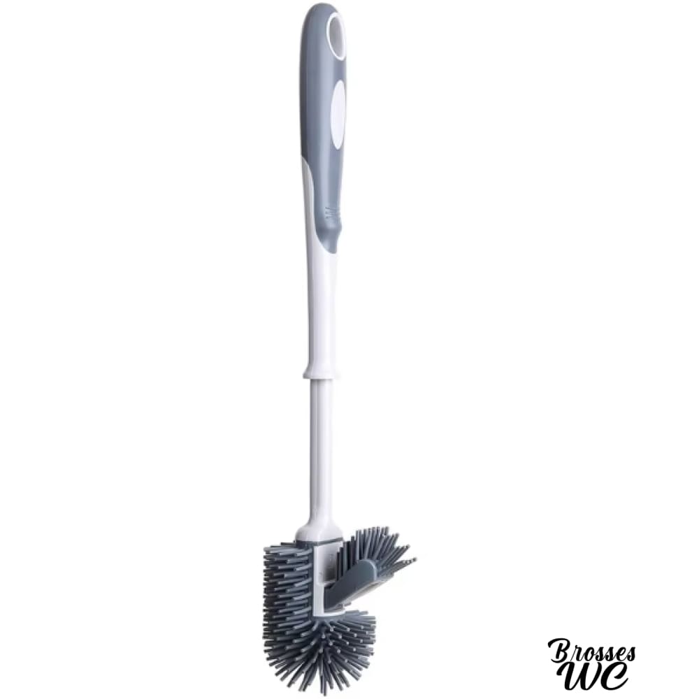 Rangement brosse wc blanc discret