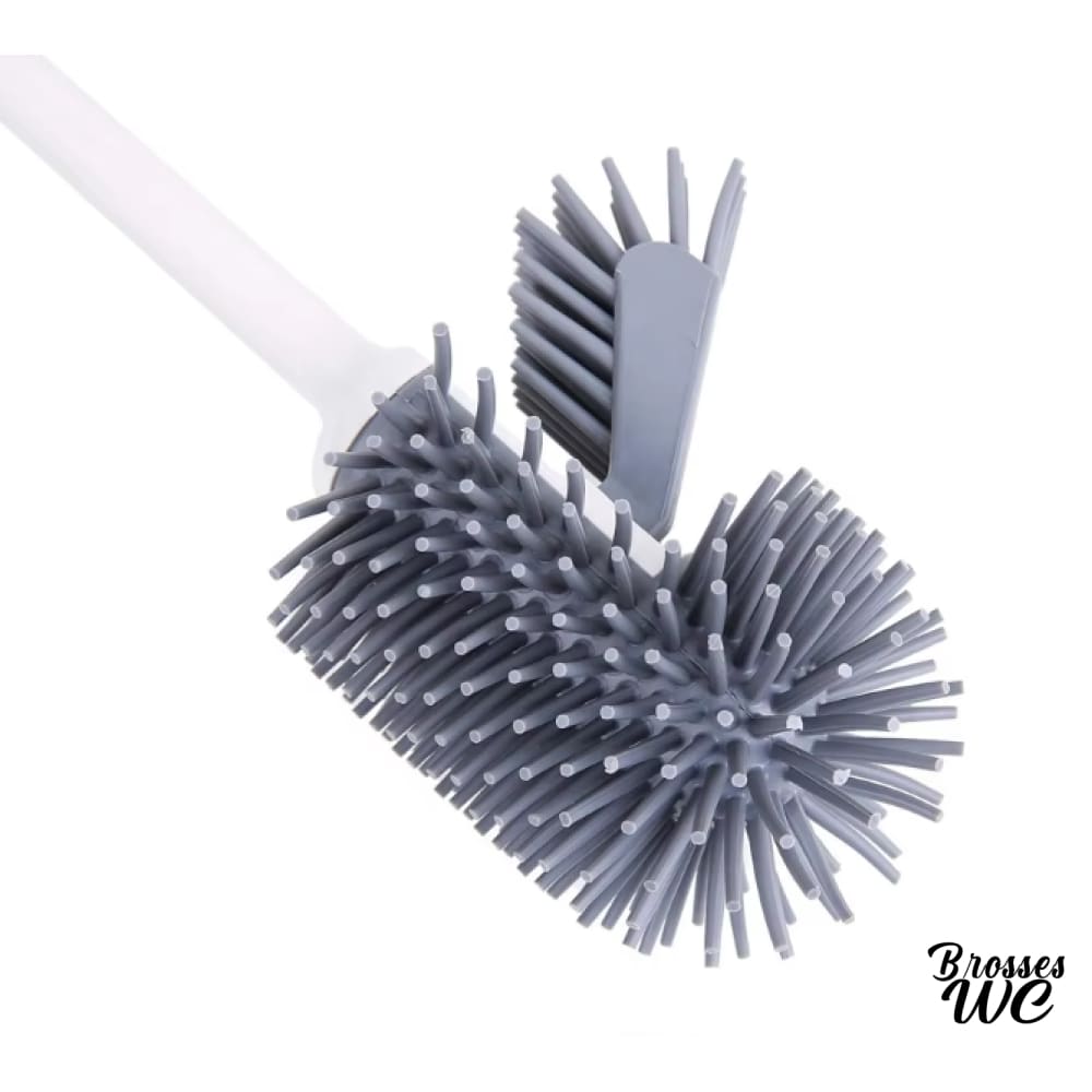 Rangement brosse wc blanc discret