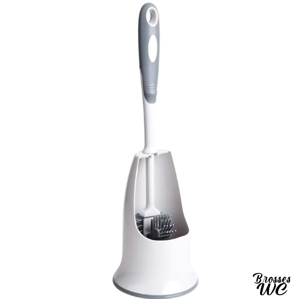 Rangement brosse wc blanc discret