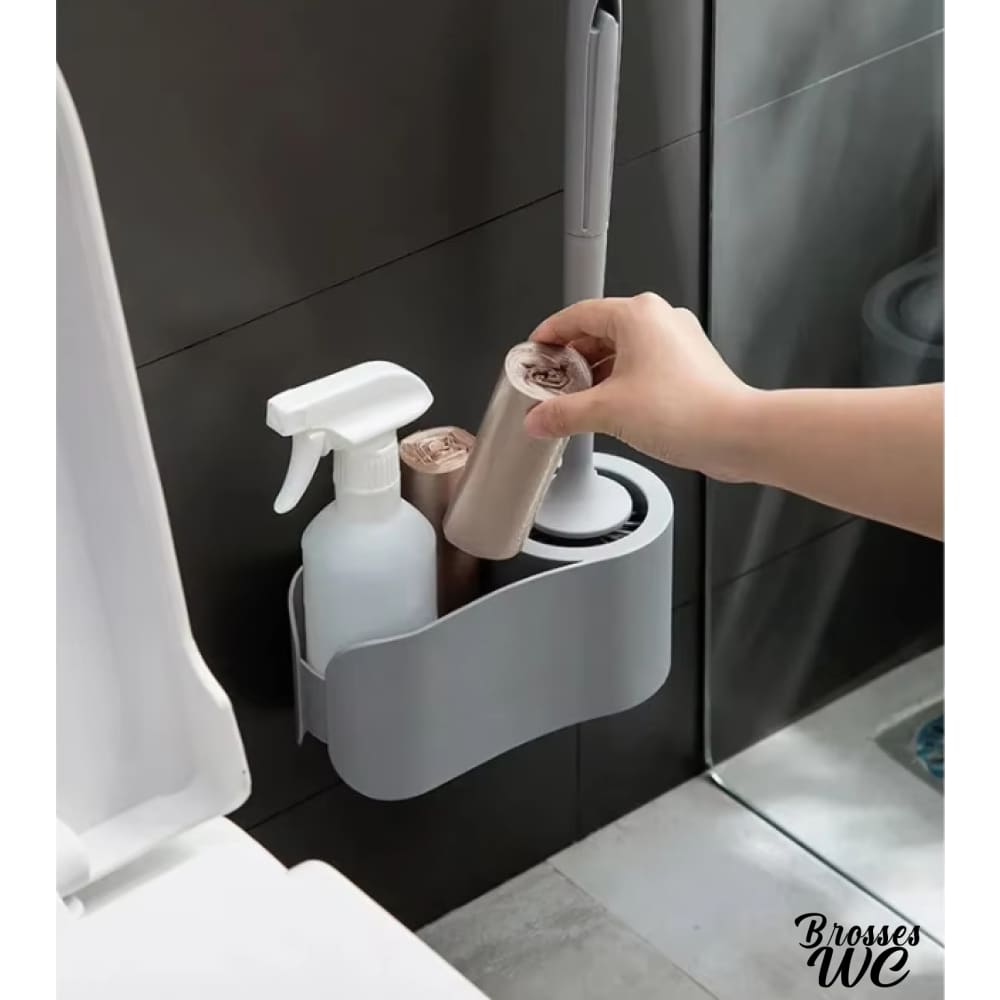 Rangement brosse wc pratique