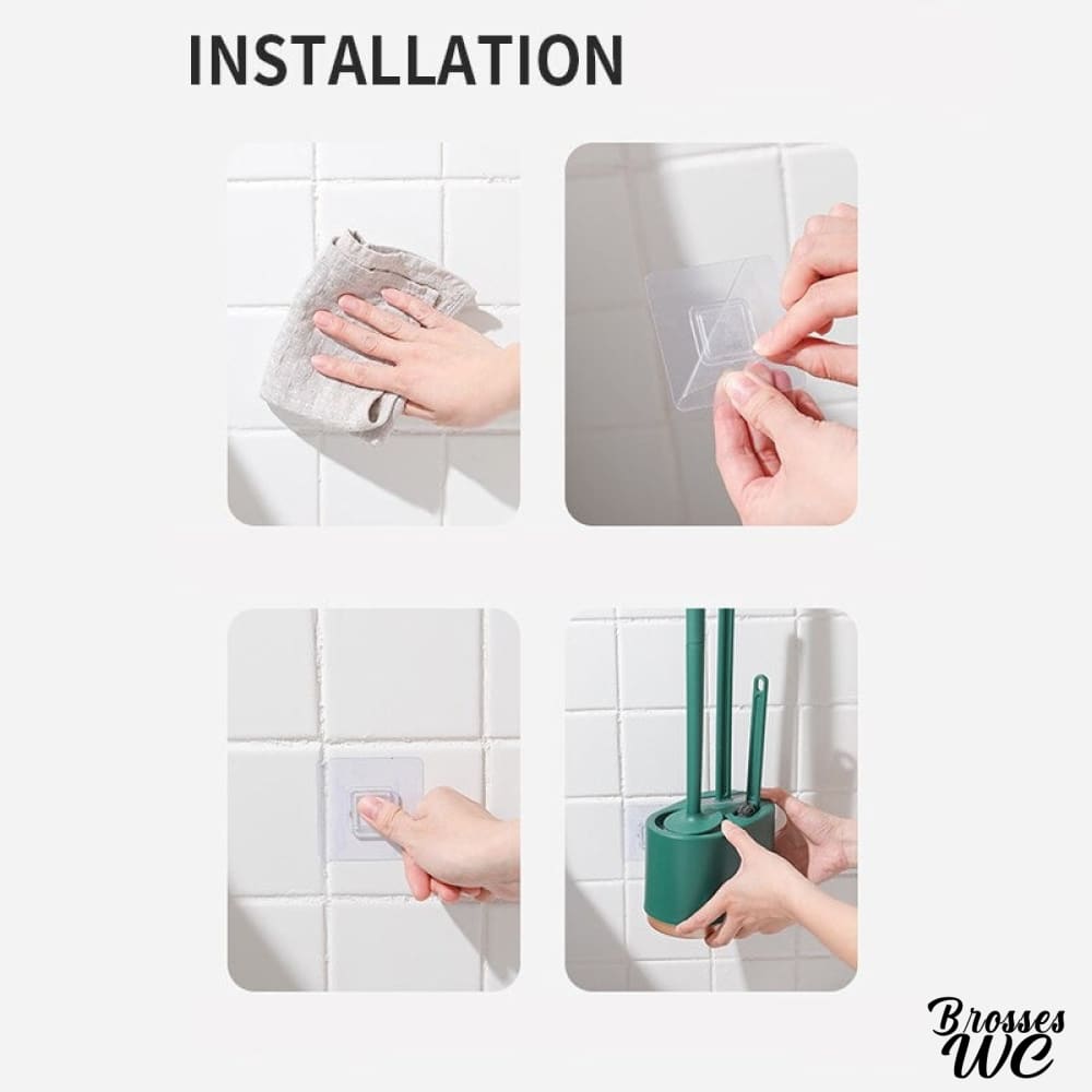 Serviteur brosses wc pratique
