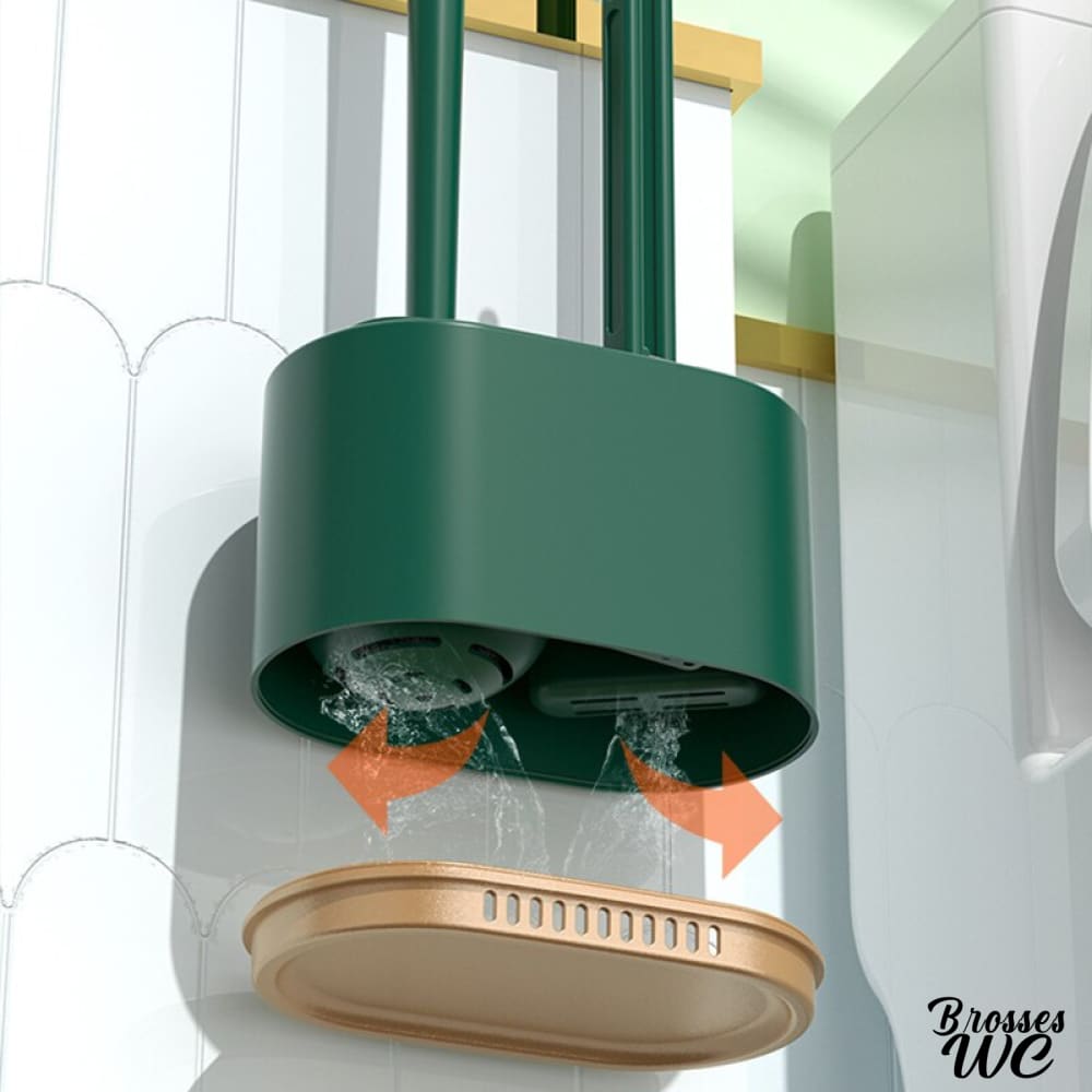 Serviteur brosses wc pratique