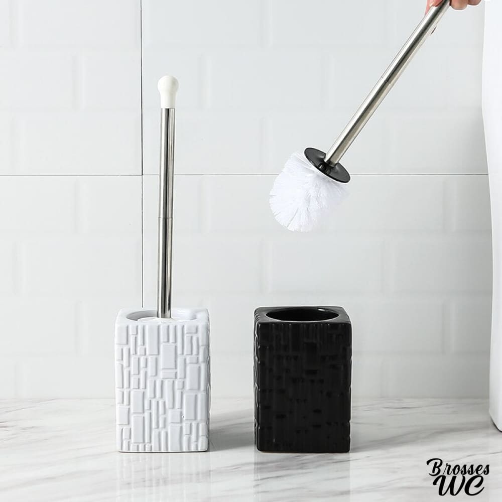 Support brosse wc design audacieux