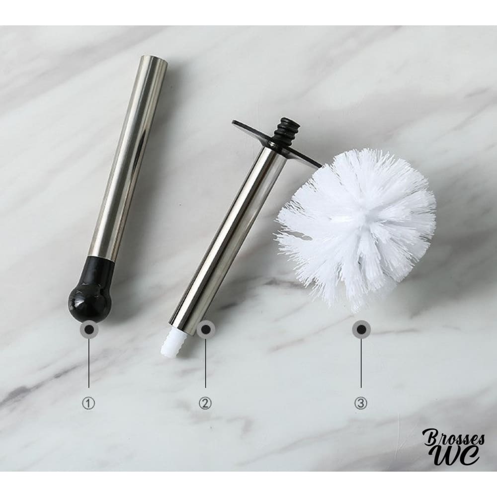 Support brosse wc design audacieux