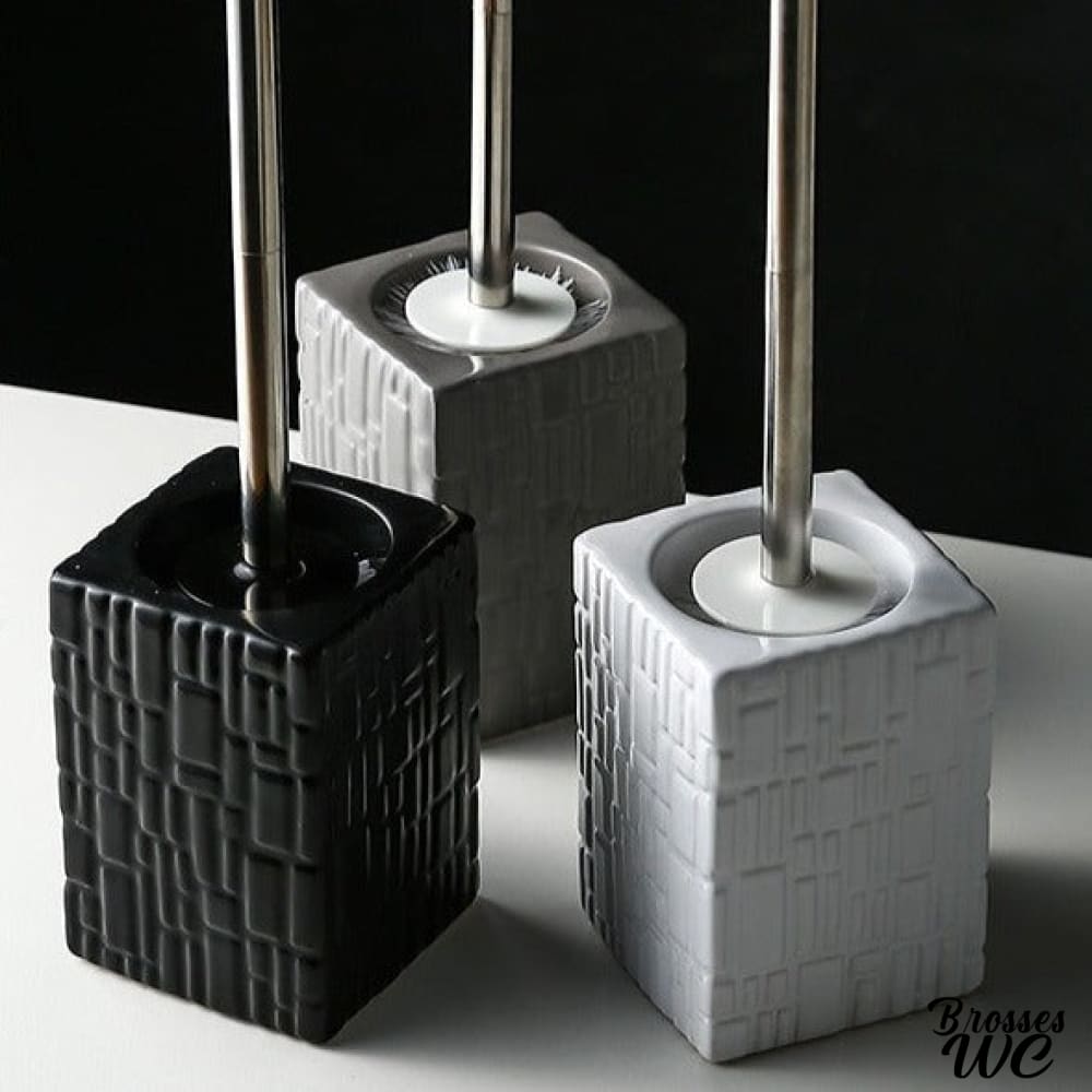 Support brosse wc design audacieux