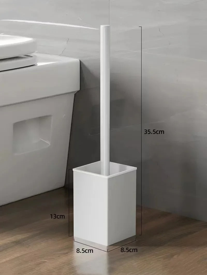 Brosse wc inox brillant